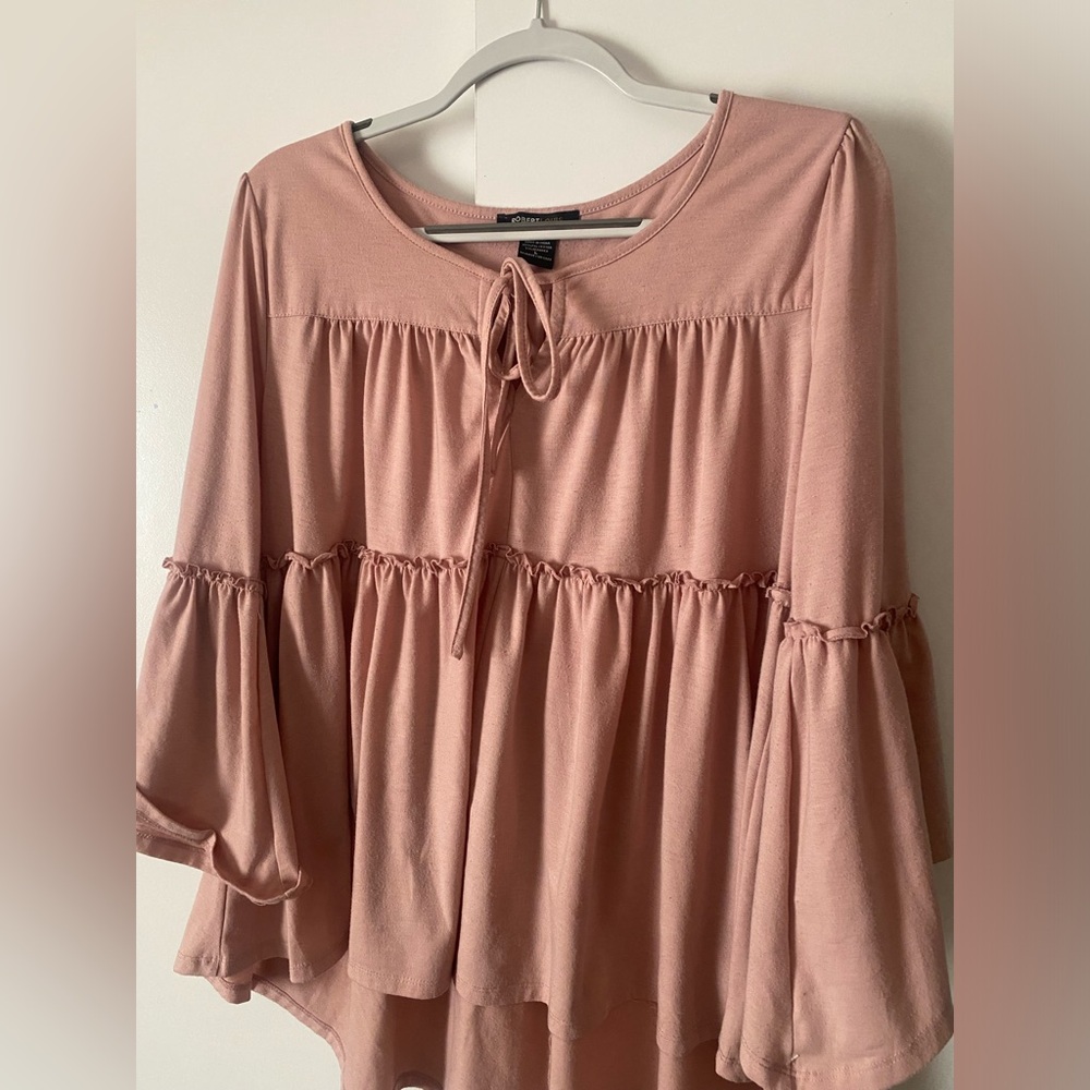 Robert Louis Ruffle Blouse - Picture 2 of 6